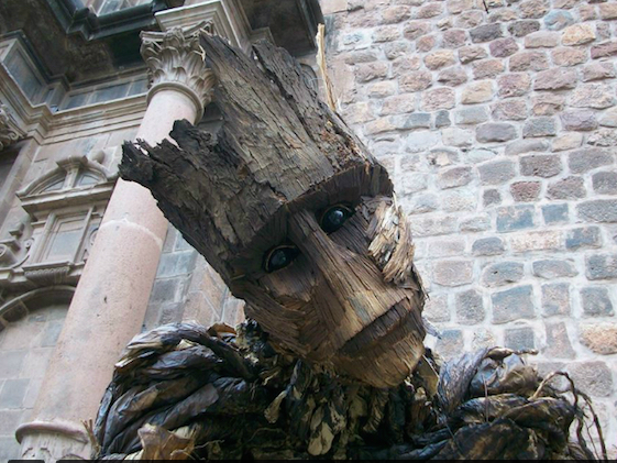Sculpture of Groot